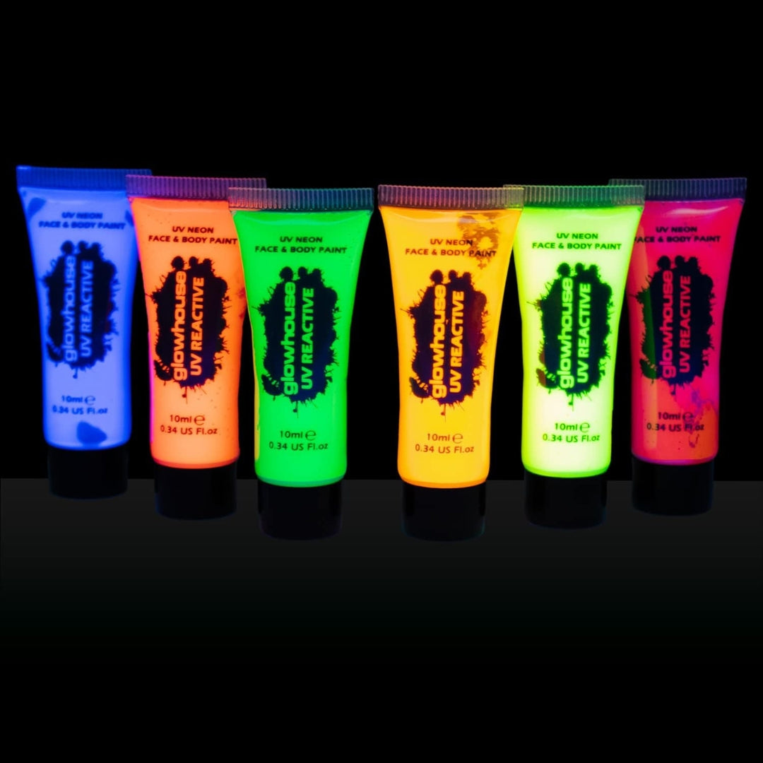 UV Neon Face and Body Paint