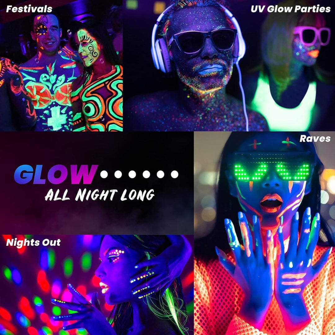 UV Neon Face and Body Paint