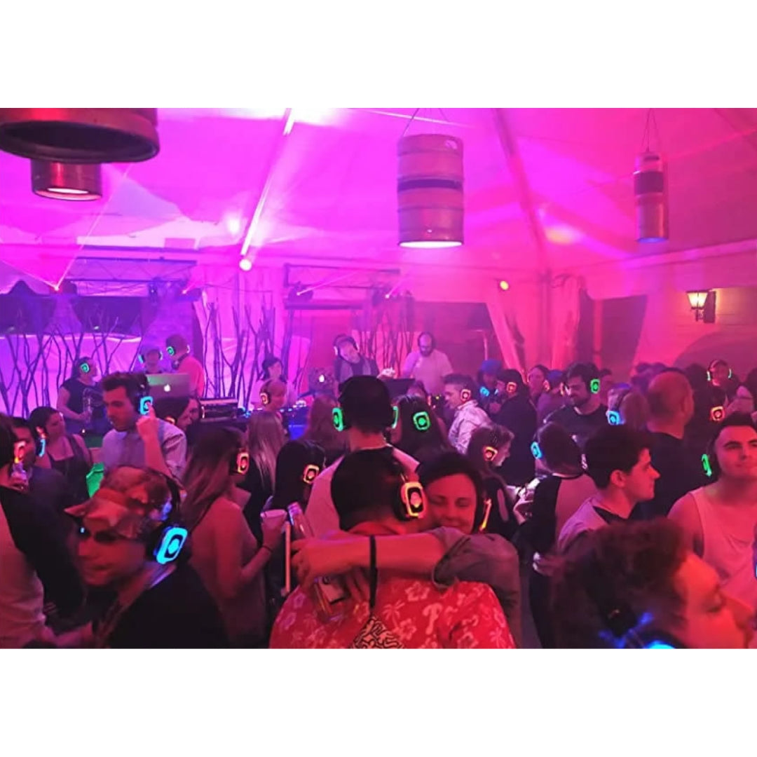 Silent Disco Hire- 15 Headsets, 2 Channels
