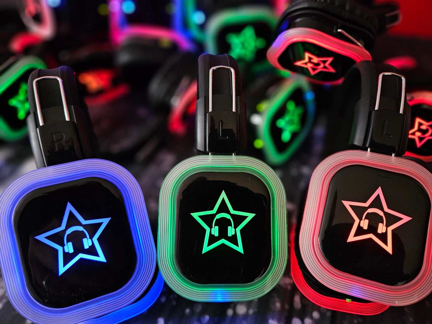 Silent Disco Hire - 10 to 500 Headsets