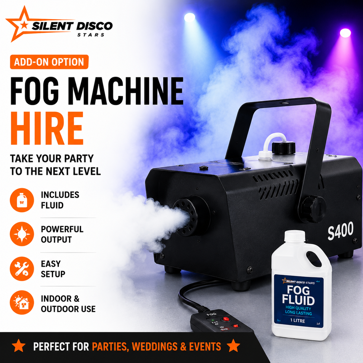 Fog Machine Hire