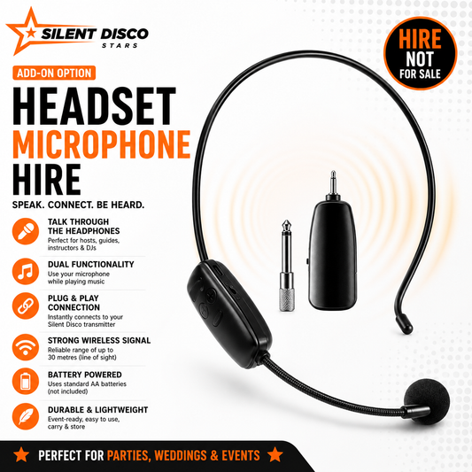 Wireless Microphone - Compatible With Transmitter (HIRE)