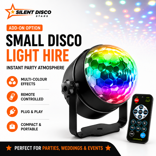 Small Disco Light Hire