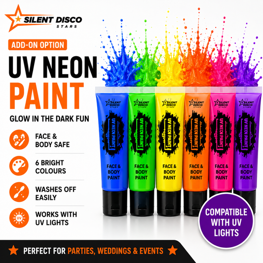 UV Neon Face and Body Paint